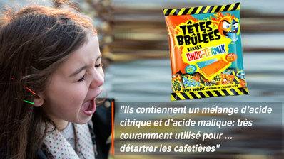 Ce bonbon acide fait fureur chez les plus jeunes: il n'est pas sans danger  pour la santé de vos enfants - RTL Info