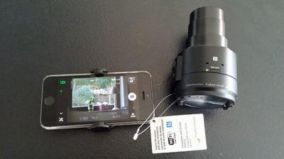 Objectif pour smartphone avec zoom optique 30x, DSC-QX30