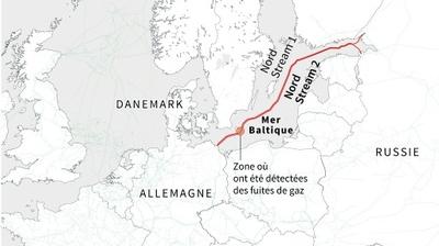Nord Stream: une quatrième fuite identifiée en mer Baltique - RTL Info